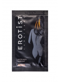 Пробник лубриканта на водной основе Erotist Anal - 4 мл. - Erotist Lubricants - купить с доставкой в Астрахани
