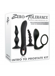 Набор стимуляторов простаты Intro To Prostate Kit - Zero Tolerance - в Астрахани купить с доставкой