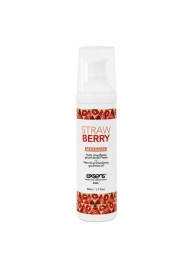 Разогревающее массажное масло  с ароматом клубники Gourmet Strawberry - 50 мл. - Exsens - купить с доставкой в Астрахани