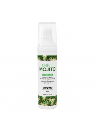 Разогревающее массажное масло с ароматом мохито Gourmet Mint Mojito - 50 мл. - Exsens - купить с доставкой в Астрахани