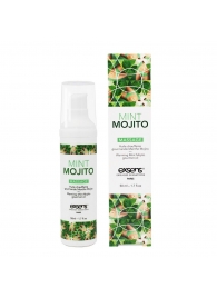 Разогревающее массажное масло с ароматом мохито Gourmet Mint Mojito - 50 мл. - Exsens - купить с доставкой в Астрахани