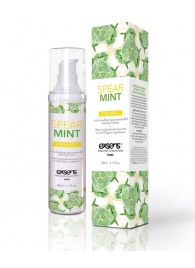 Разогревающее массажное масло Gourmet Spearmint Organic с органическими ингредиентами - 50 мл. - Exsens - купить с доставкой в Астрахани