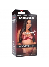 Мастурбатор-вагина Karlee Grey ULTRASKYN Pocket Pussy - Doc Johnson - в Астрахани купить с доставкой