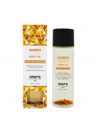 Органическое массажное масло AMBER JOJOBA - 100 мл. - Exsens - купить с доставкой в Астрахани