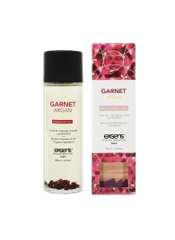 Органическое массажное масло GARNET ARGAN - 100 мл. - Exsens - купить с доставкой в Астрахани