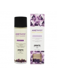 Органическое массажное масло AMETHYST SWEET ALMOND - 100 мл. - Exsens - купить с доставкой в Астрахани