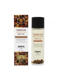 Органическое массажное масло TIGER EYE MACADAMIA - 100 мл. - Exsens - купить с доставкой в Астрахани