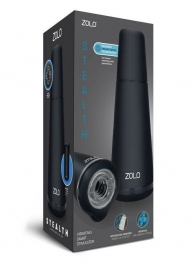 Вибрирующий смарт-мастурбатор ZOLO STEALTH - Zolo - в Астрахани купить с доставкой