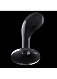 Прозрачный стимулятор простаты Flawless Clear Prostate Plug - 15 см. - Lovetoy - в Астрахани купить с доставкой