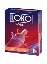 Стимулирующая насадка на пенис LOKO SWEET с возбуждающим эффектом - Sitabella - в Астрахани купить с доставкой