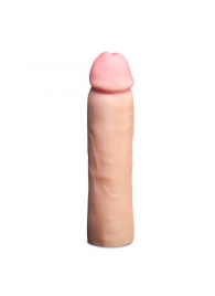 Телесная фаллическая насадка на пенис Magnum Xtender - 23 см. - Blush Novelties - в Астрахани купить с доставкой