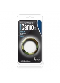 Эрекционное кольцо камуфляжной расцветки Silicone Camo Cock Ring - Blush Novelties - в Астрахани купить с доставкой