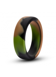 Эрекционное кольцо камуфляжной расцветки Silicone Camo Cock Ring - Blush Novelties - в Астрахани купить с доставкой