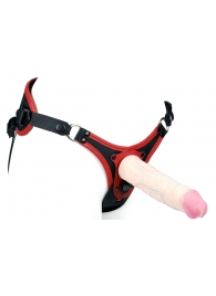 Пояс унисекс UNISEX Style с 2 насадками - LOVETOY (А-Полимер) - купить с доставкой в Астрахани