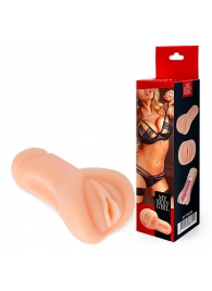 Телесный реалистичный мастурбатор в виде вагины - Bior toys - в Астрахани купить с доставкой