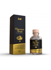 Массажный гель с ароматом маракуйи Passion Fruit - 30 мл. - INTT - купить с доставкой в Астрахани