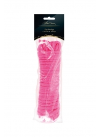 Розовая веревка для связывания Sweet Caress Rope - 10 метров - Sweet Caress - купить с доставкой в Астрахани