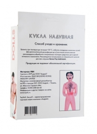 Надувная секс-кукла мужского пола - ToyFa - в Астрахани купить с доставкой