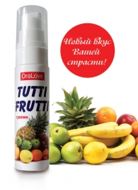 Гель-смазка Tutti-frutti со вкусом тропических фруктов - 30 гр. - Биоритм - купить с доставкой в Астрахани