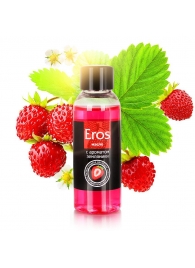 Массажное масло Eros fantasy с ароматом земляники - 50 мл. - Биоритм - купить с доставкой в Астрахани