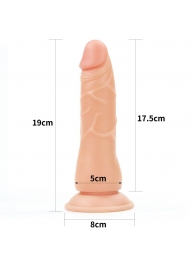 Женский страпон Easy Strapon Set 7.5 - 19 см. - Lovetoy - купить с доставкой в Астрахани