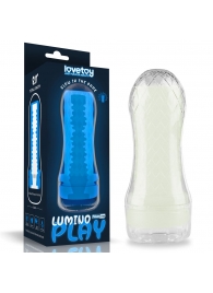 Светящийся в темноте мастурбатор Lumino Play Masturbator Ribbed - Lovetoy - в Астрахани купить с доставкой
