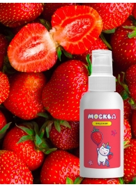 Универсальная смазка с ароматом клубники  Москва Вкусная  - 100 мл. - Москва - купить с доставкой в Астрахани