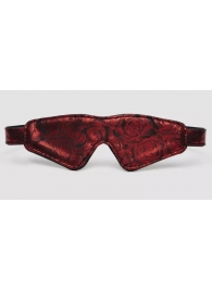 Двусторонняя красно-черная маска на глаза Reversible Faux Leather Blindfold - Fifty Shades of Grey - купить с доставкой в Астрахани