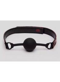 Кляп-шар на двусторонних ремешках Reversible Silicone Ball Gag - Fifty Shades of Grey - купить с доставкой в Астрахани