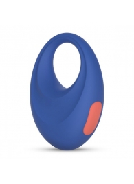 Синее эрекционное кольцо RRRING Casual Date Cock Ring - FeelzToys - в Астрахани купить с доставкой