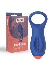 Синее эрекционное кольцо RRRING One Nighter Cock Ring - FeelzToys - в Астрахани купить с доставкой
