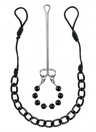 Интимные украшения с бусинами NIPPLE   CLIT JEWELRY - Pipedream - купить с доставкой в Астрахани