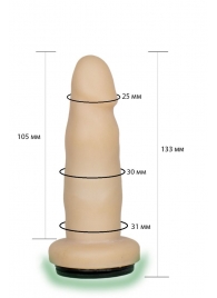 Телесная насадка Harness - 13,3 см. - LOVETOY (А-Полимер) - купить с доставкой в Астрахани