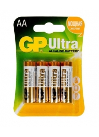 Батарейки алкалиновые GP Ultra Alkaline AA/LR6 - 4 шт. - Элементы питания - купить с доставкой в Астрахани