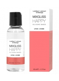 Смазка на силиконовой основе Mixgliss Happy - 50 мл. - Mixgliss - купить с доставкой в Астрахани