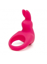 Розовое эрекционное виброкольцо Happy Rabbit Rechargeable Rabbit Cock Ring - Happy Rabbit - в Астрахани купить с доставкой