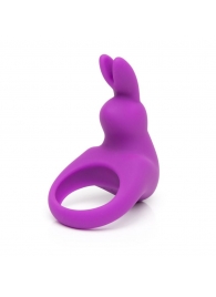 Фиолетовое эрекционное виброкольцо Happy Rabbit Rechargeable Rabbit Cock Ring - Happy Rabbit - в Астрахани купить с доставкой