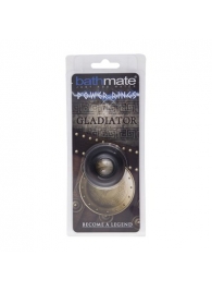 Чёрное эрекционное кольцо Gladiator - Bathmate - в Астрахани купить с доставкой