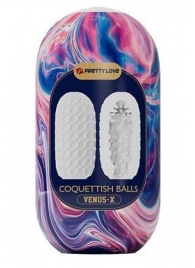 Мастурбатор в форме яйца Coquettish Balls - Baile - в Астрахани купить с доставкой