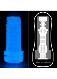 Светящийся в темноте мастурбатор Lumino Play Masturbator Pocketed - Lovetoy - в Астрахани купить с доставкой
