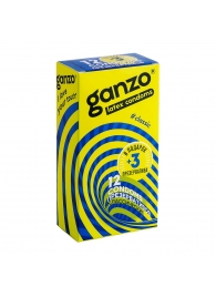 Классические презервативы с обильной смазкой Ganzo Classic - 15 шт. - Ganzo - купить с доставкой в Астрахани