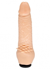 Телесная насадка-фаллос с шипами для массажа клитора - 17,8 см. - LOVETOY (А-Полимер) - купить с доставкой в Астрахани