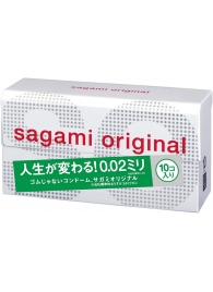 Ультратонкие презервативы Sagami Original 0.02 - 10 шт. - Sagami - купить с доставкой в Астрахани