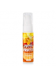 Интимный гель на водной основе Tutti-Frutti  Ванильный пудинг  - 30 гр. - Биоритм - купить с доставкой в Астрахани
