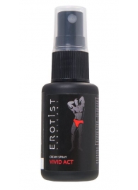 Возбуждающий крем-спрей для мужчин Erotist Vivid Act - 30 мл. - Erotist Lubricants - купить с доставкой в Астрахани