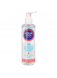 Гель-лубрикант на водной основе Aqua Comfort Aroma с ароматом персика - 195 гр. - Биоритм - купить с доставкой в Астрахани
