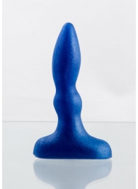 Синий анальный стимулятор Beginners p-spot massager - 11 см. - Lola Games - в Астрахани купить с доставкой