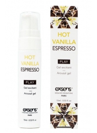 Возбуждающий гель Hot Vanilla Espresso Arousal Gel - 15 мл. - Exsens - купить с доставкой в Астрахани