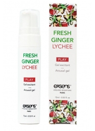 Возбуждающий гель Fresh Ginger Lychee Arousal Gel - 15 мл. - Exsens - купить с доставкой в Астрахани