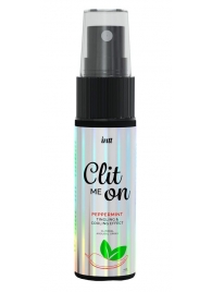 Клиторальный возбуждающий спрей Clit Me On Peppermint - 12 мл. - INTT - купить с доставкой в Астрахани